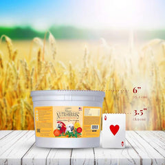Ingrédients non-OGM et qualité humaine dans les Nutri-Berries de Lafeber's.