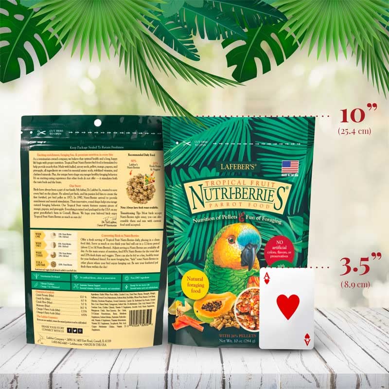 LAFEBER'S Nutri-Berries servir-dans-bol: présentation appétissante qui attire l'attention.