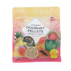 Pellets fruits tropicaux LAFEBER'S pour conure: douceur naturelle et alimentation pratique.