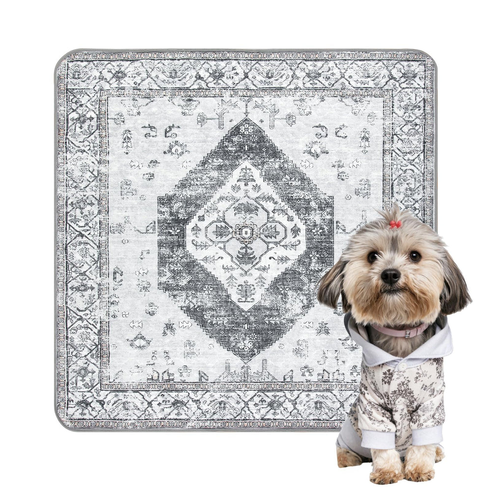 Tapis Lahome Pipi Chien 72x72 avec absorption rapide et étanchéité pour sessions de jeu