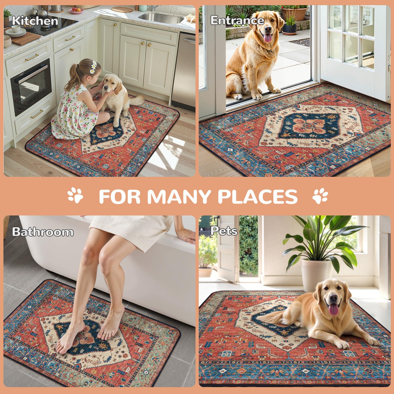 Tapis Lahome impermable protege sols et surfaces