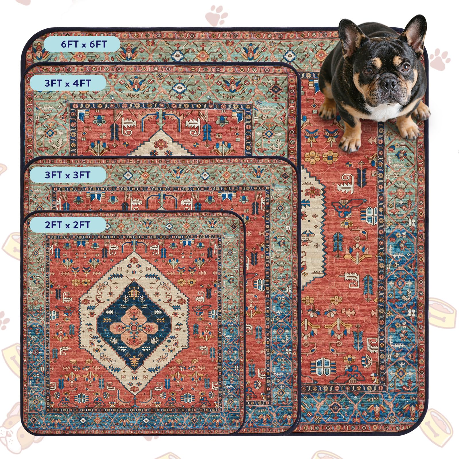 Tapis Lahome polyvalent adapte pour chiots et seniors