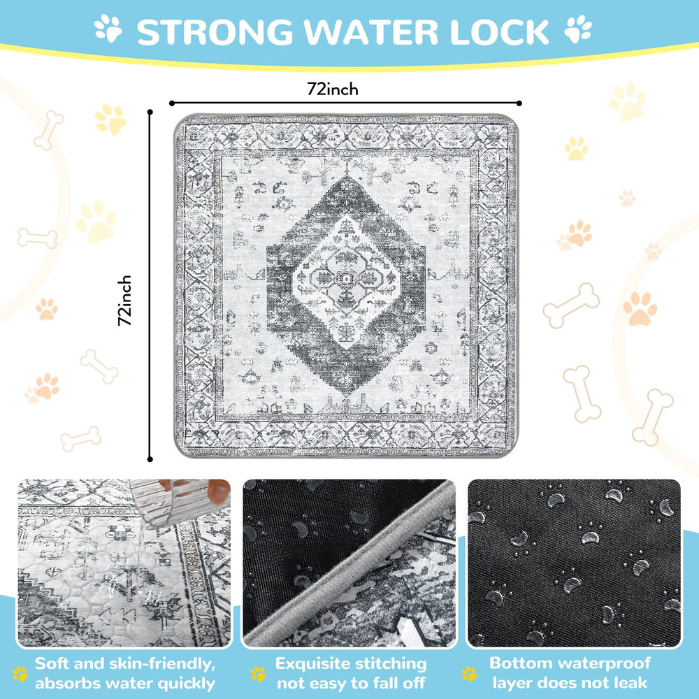 Tapis Lahome Pipi Chien polyvalent adapté à l’entraînement et au voyage
