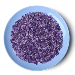 Laidanla chips-cristaux-amethyste-minces: petits morceaux idéaux pour grilles et arrangements.