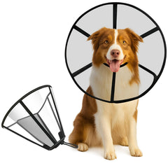 Lainergie cone doux pour chien en convalescence, protège les plaies et favorise le repos.