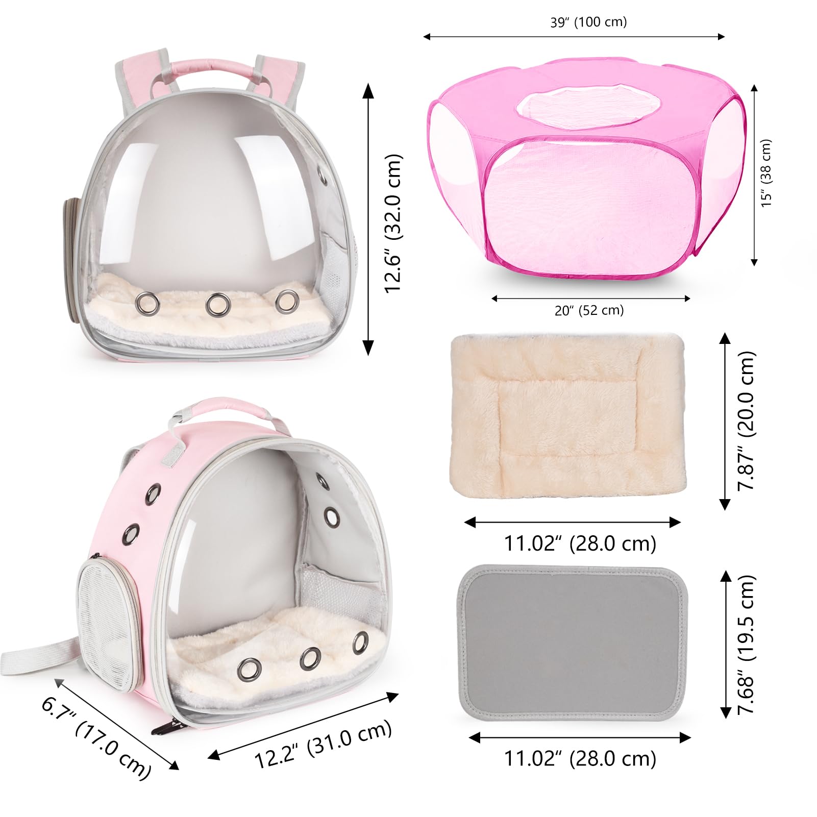 LAIRIES enclos-pliable-petits-animaux: facile à transporter et installer