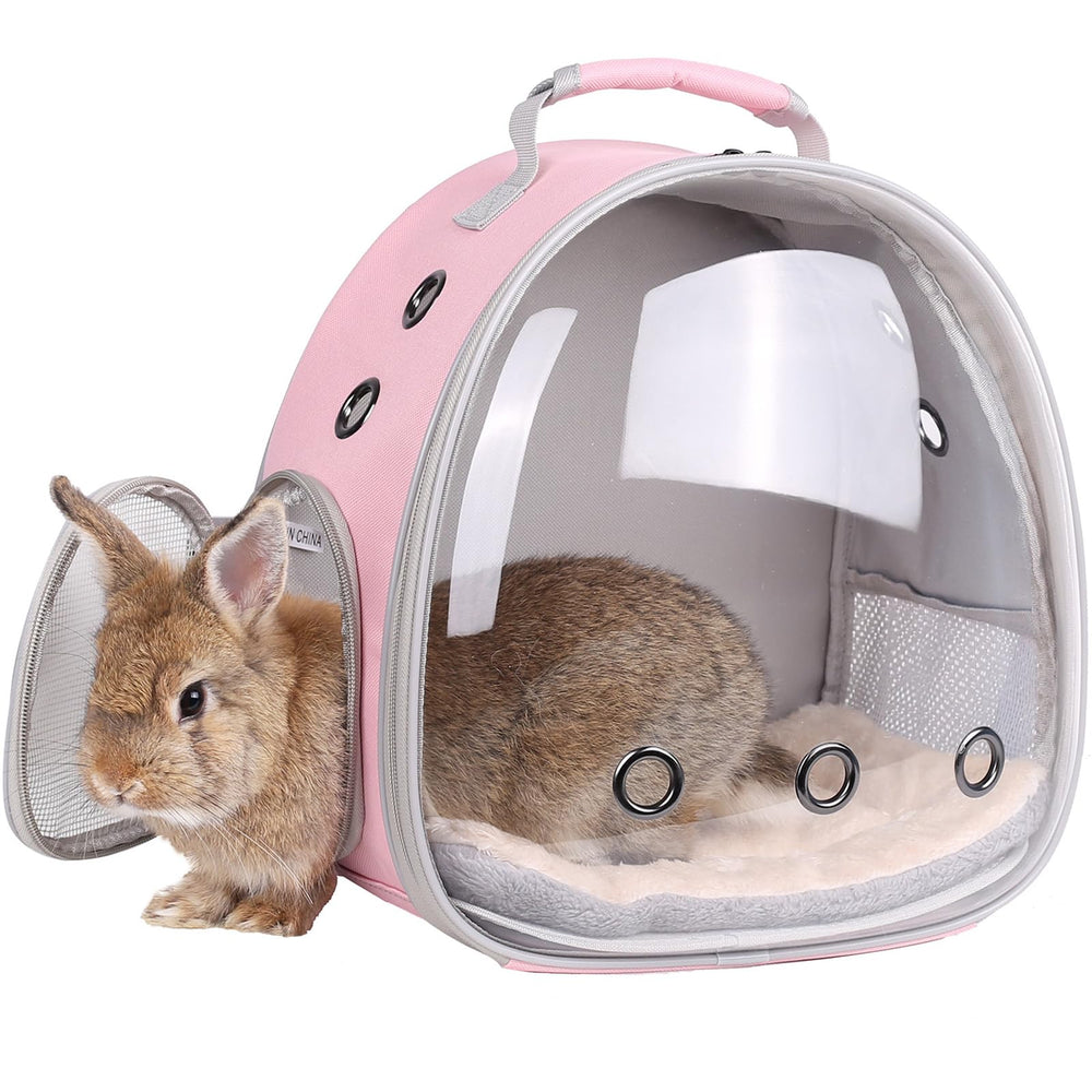 LAIRIES sac animal portable avec ventilation efficace pour le confort des trajets.