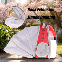 LAIRIES sac d'ados porte-chat extensible extension dos: espace supplémentaire et confort.