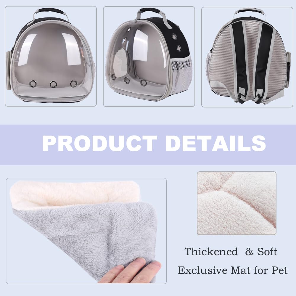 Lairies sac léger et portable, idéal pour promenades et visites chez le vétérinaire.