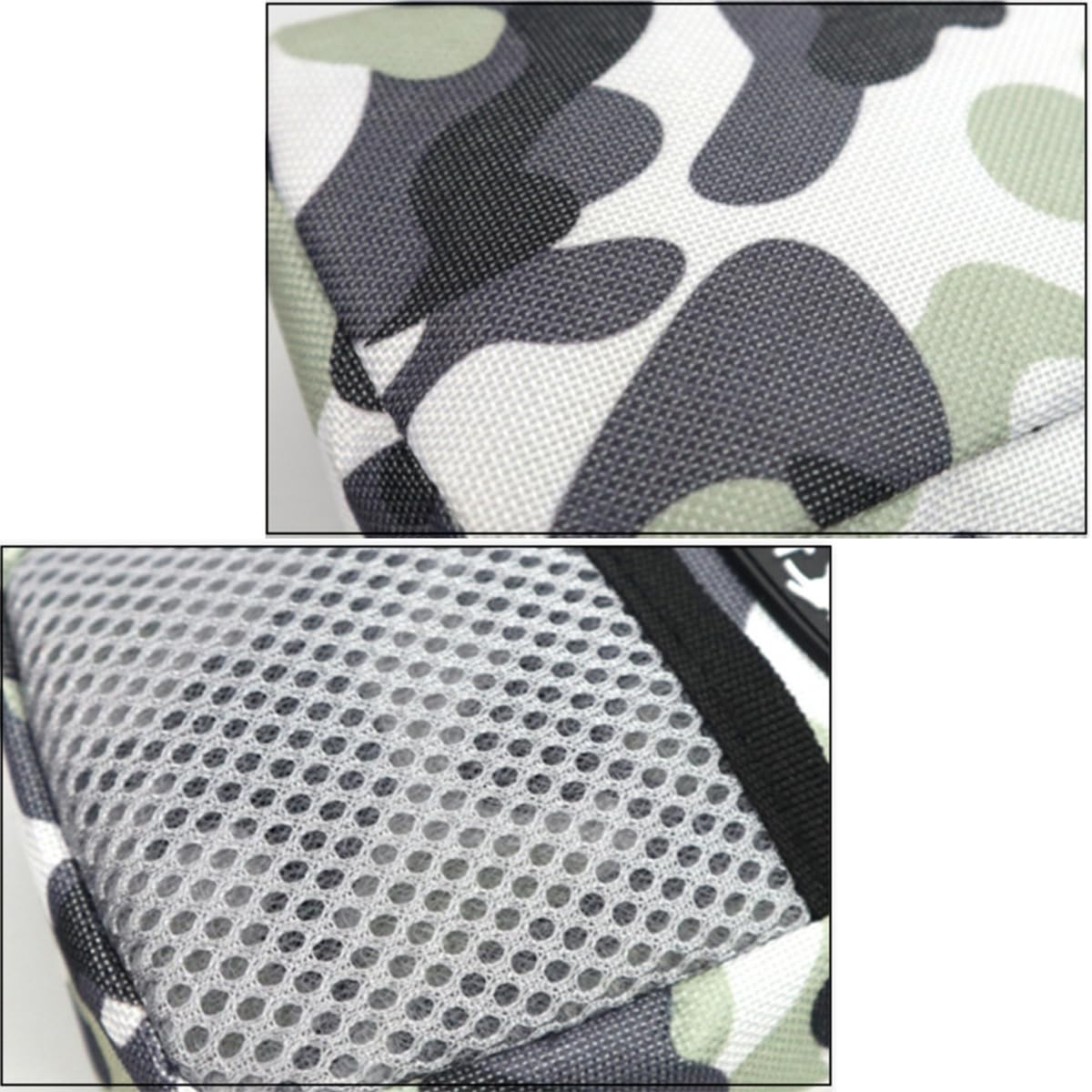 LAIYOHO sacoche friandises camouflage, attache ceinture sécurisée idéale pour les promenades.