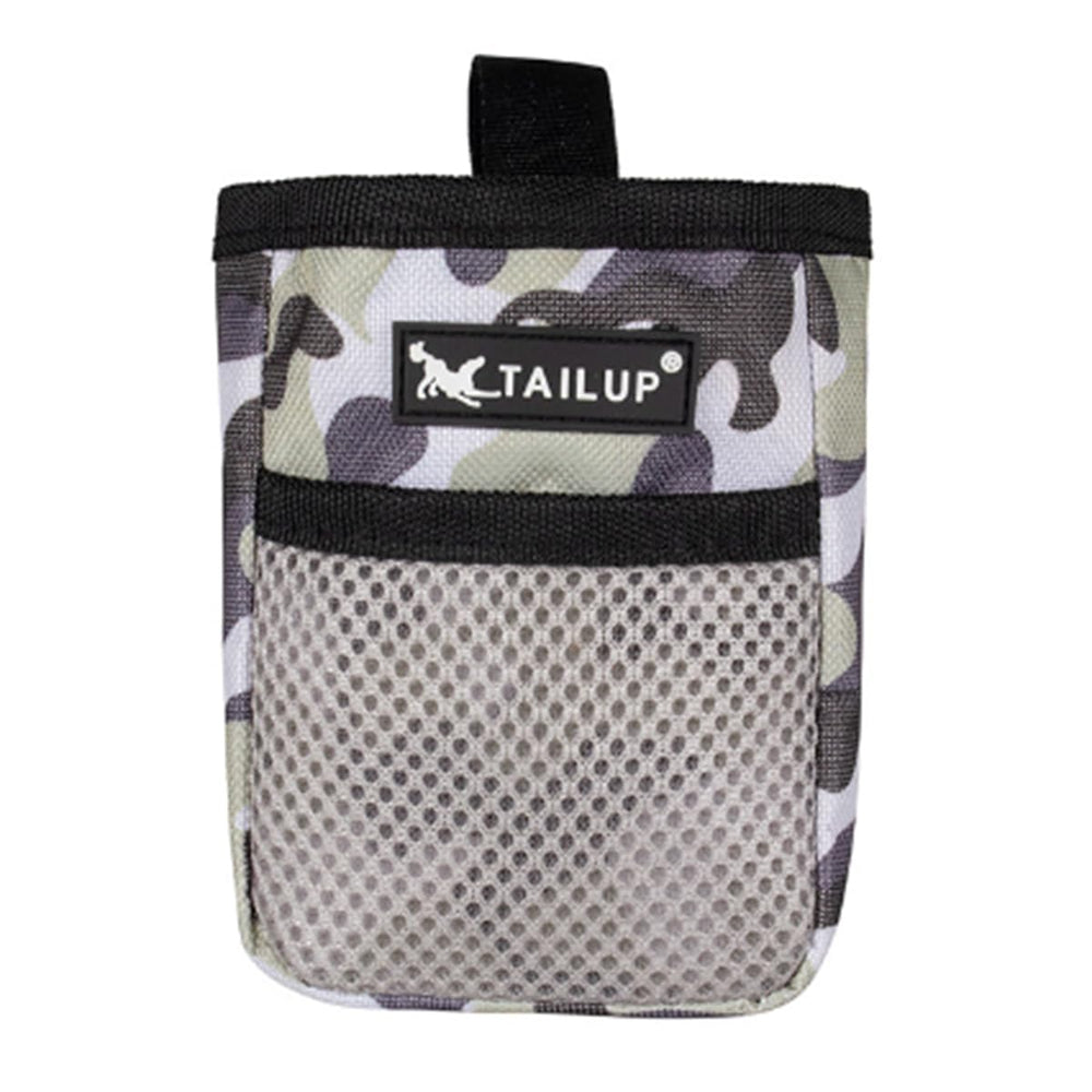 LAIYOHO sacoche friandises chien camouflage ceinture pratique pour sorties mains-libres.