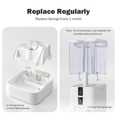 LALAHOME filtration fine—particules miniatures mieux retenues pour eau propre.