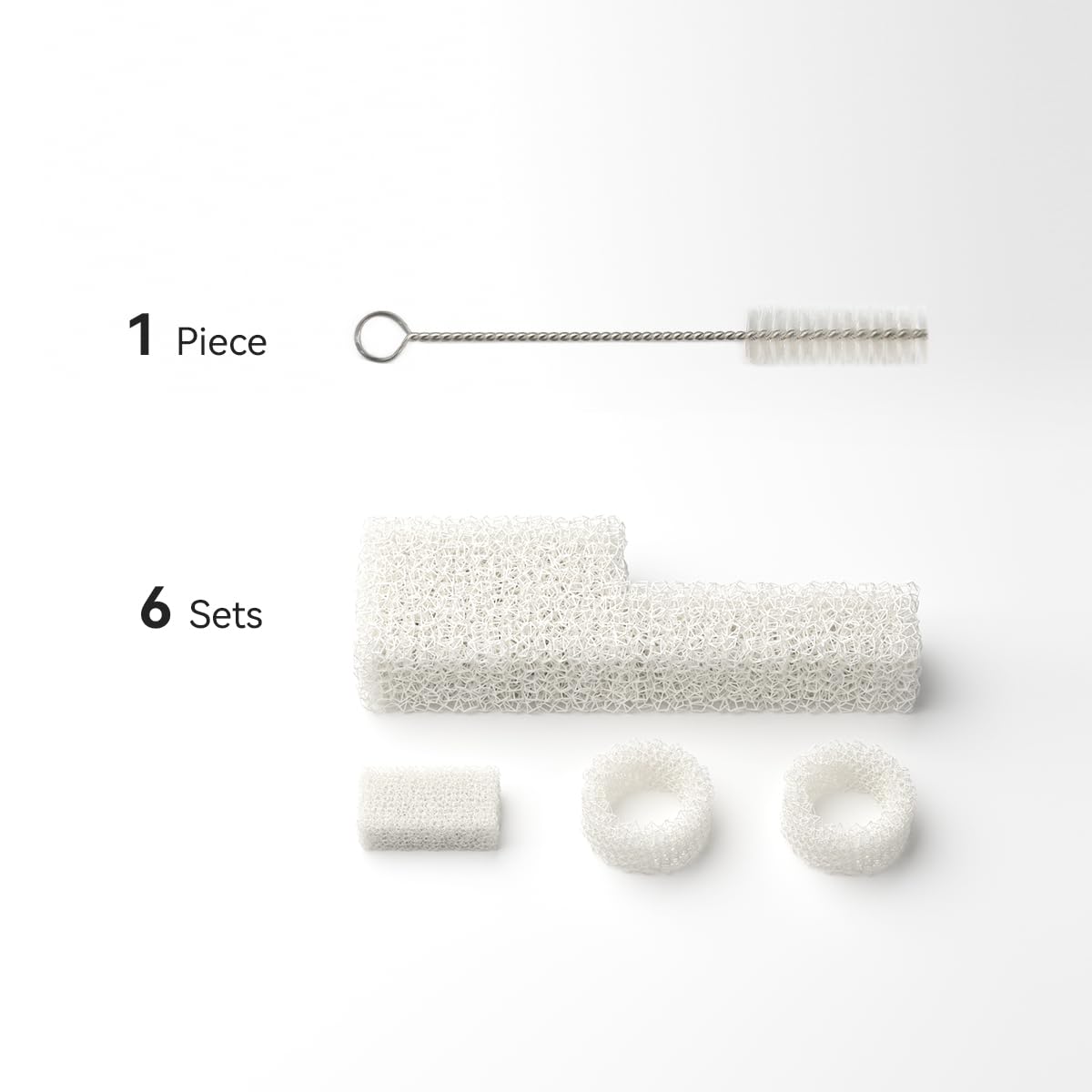 LALAHOME filtre éponge pour fontaine chat—rinçage facile et entretien rapide.