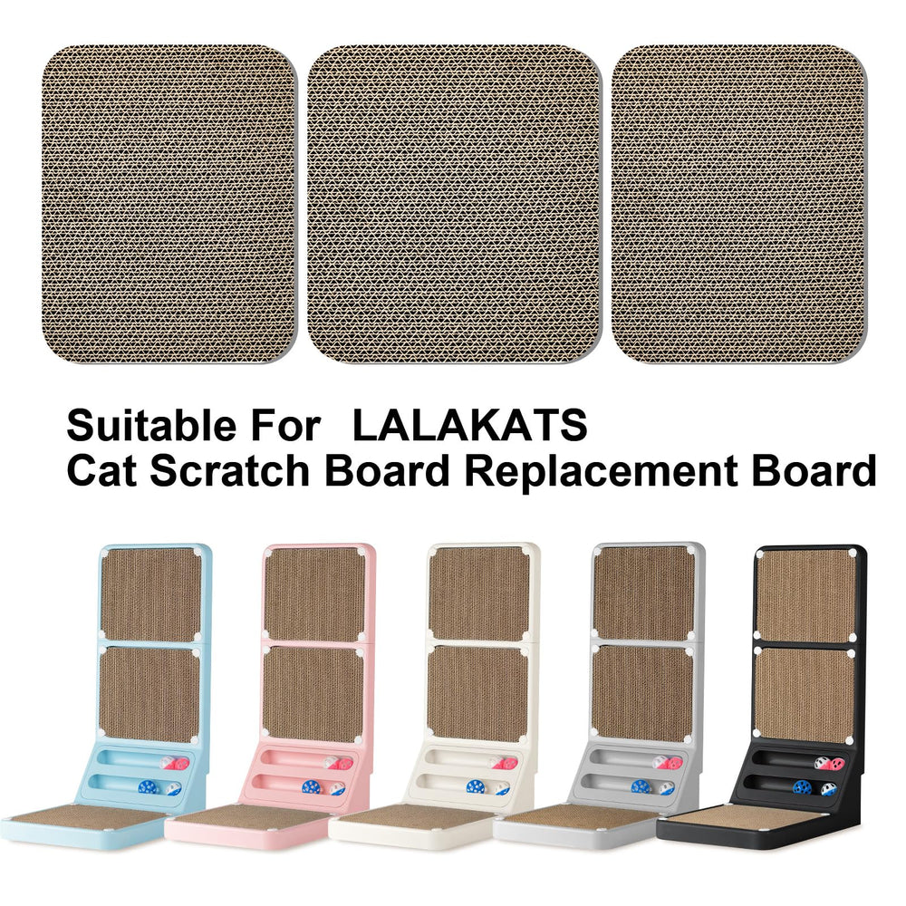 LALAKATS texture des pads de grattage, sensation rugueuse.