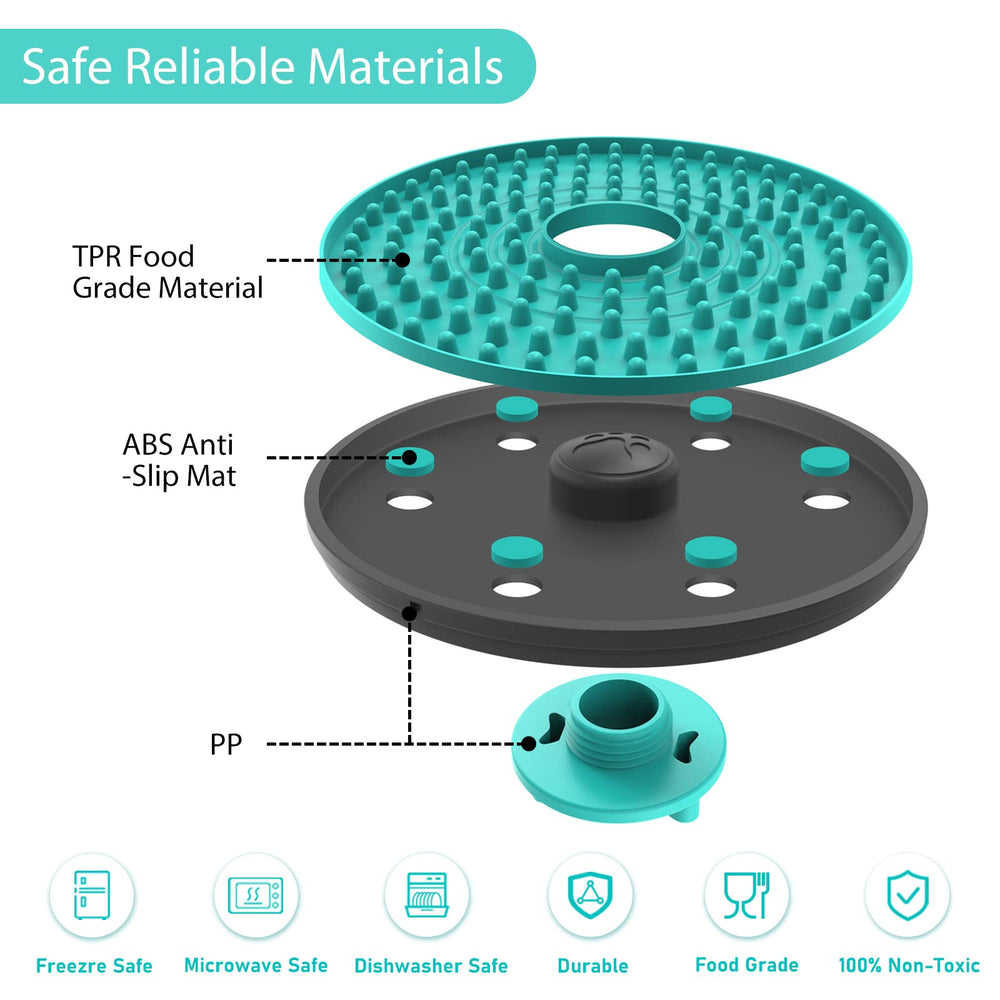 Tapis Lalolee de léchage – fixation facile sur cage pour entraînement sans stress.