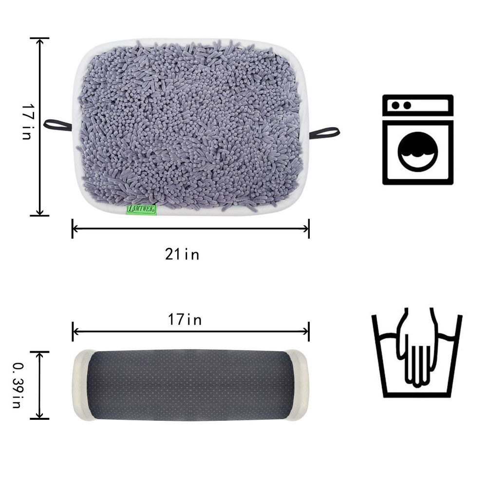 LAMTWEK Snuffle Mat, exemple d’usage pour distraire le chien.