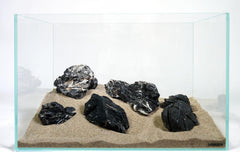 LANDEN pierres Seiryu Noires texture dense apres lavage acide