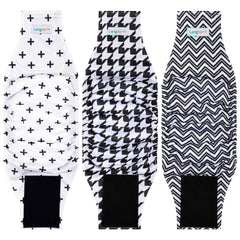 Langsprit bandes ventrales pour chiens mâles, pack 3 absorbantes pour maisons propres.