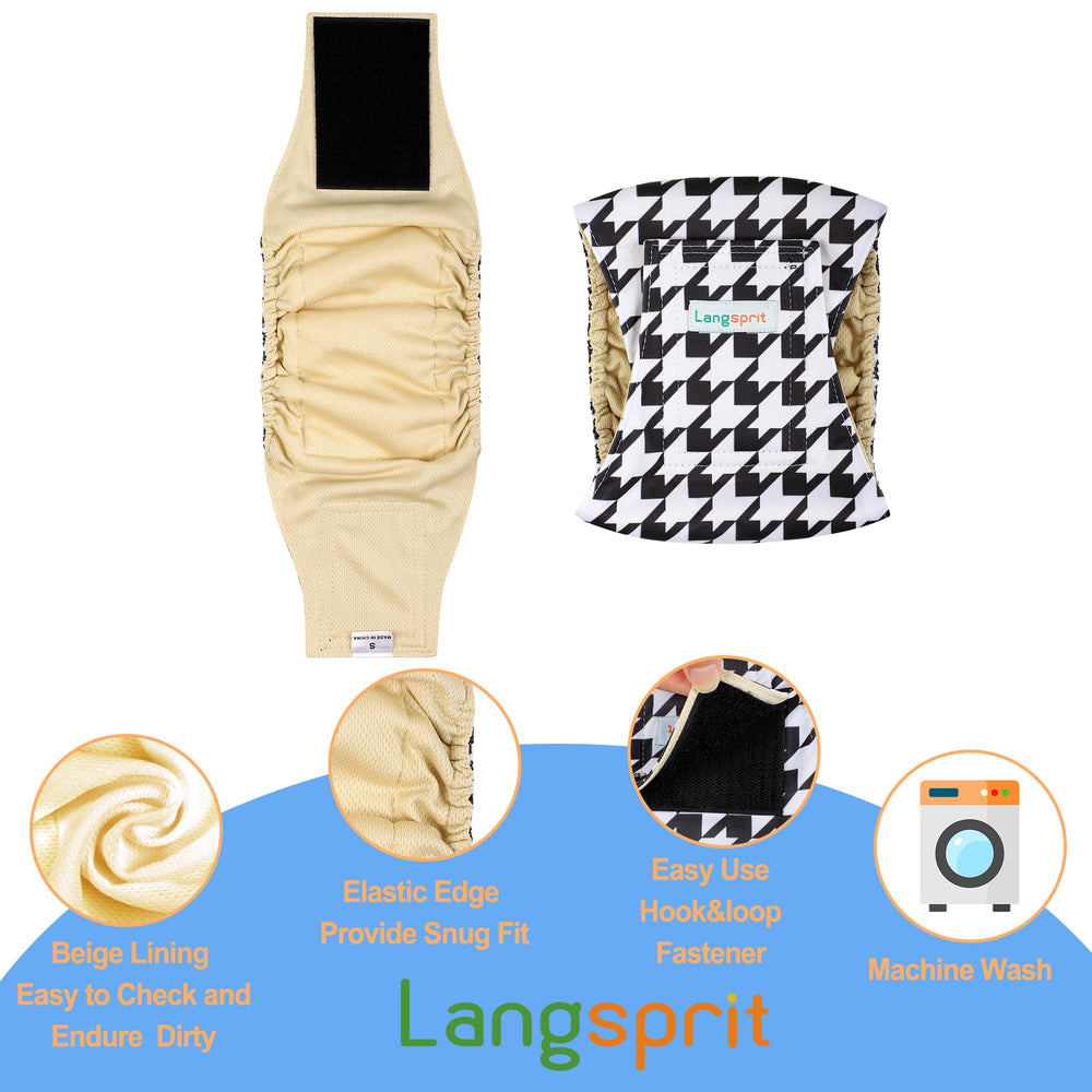 Langsprit design durable pour utilisation répétée et lavage facile
