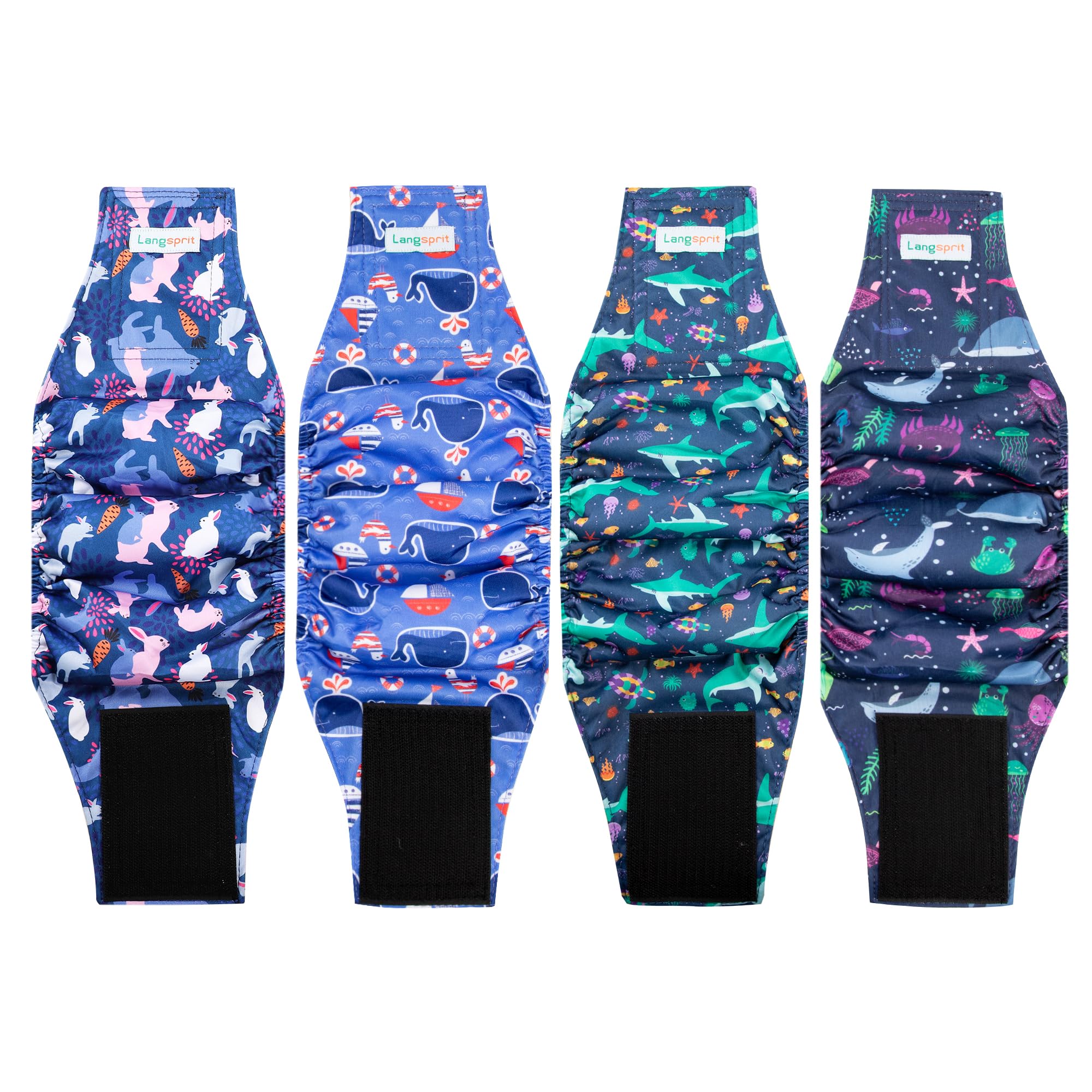 Langsprit culottes chien motifs floraux pour propreté et style sans fuite.