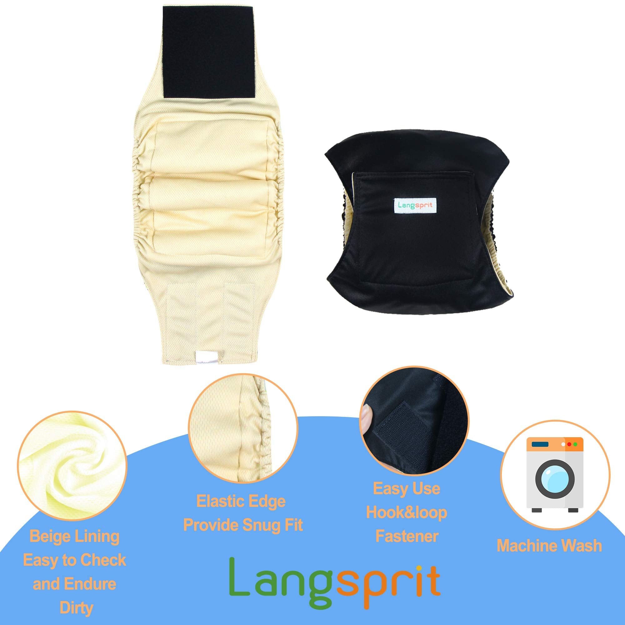 Lavage en machine Langsprit, entretien rapide et hygiénique.