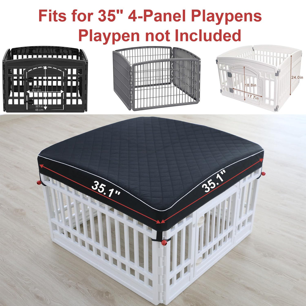 LAOZZ couverture parc chien en 600D oxford durable.