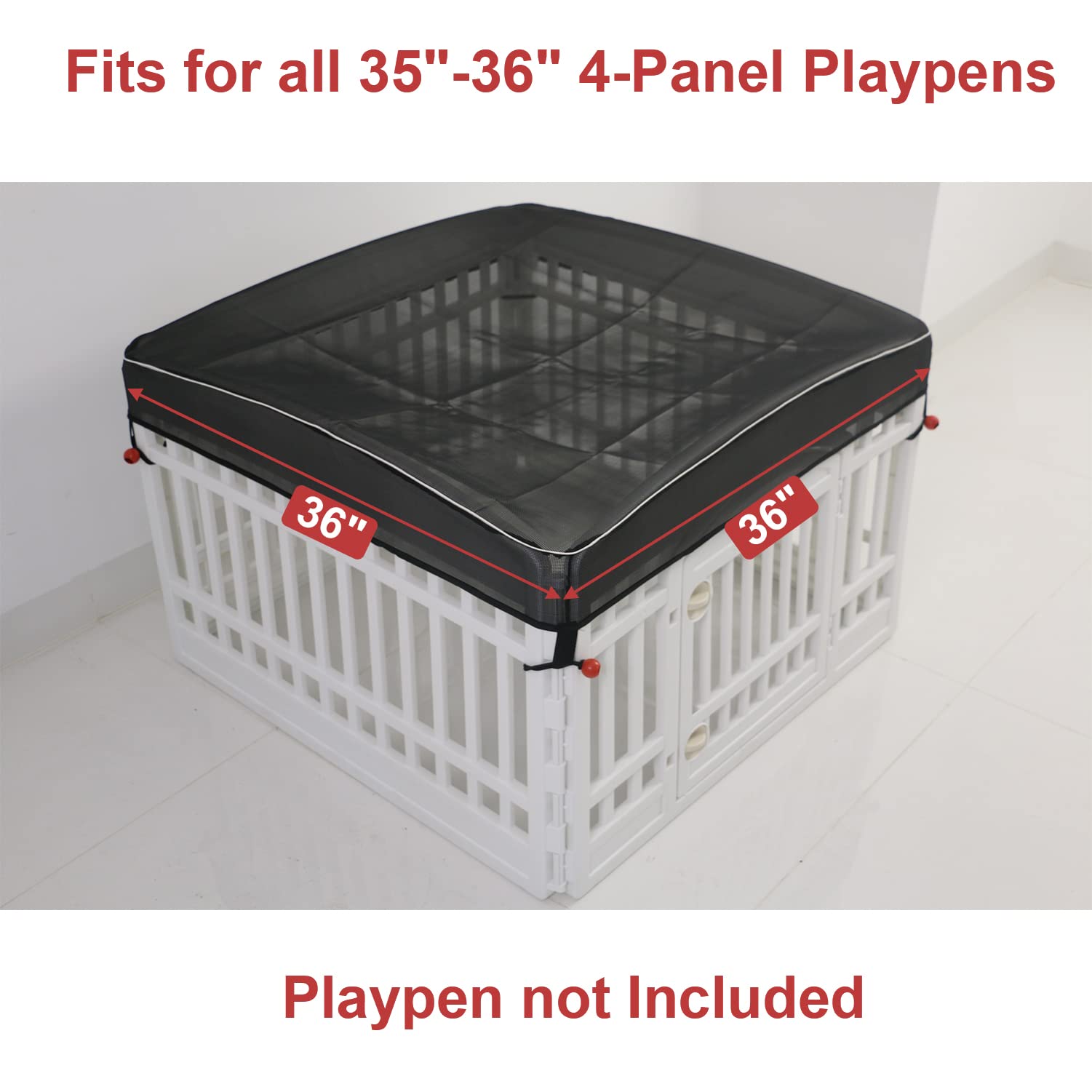 LAOZZ maillage polyester vinyle durable pour enclos pour chien.