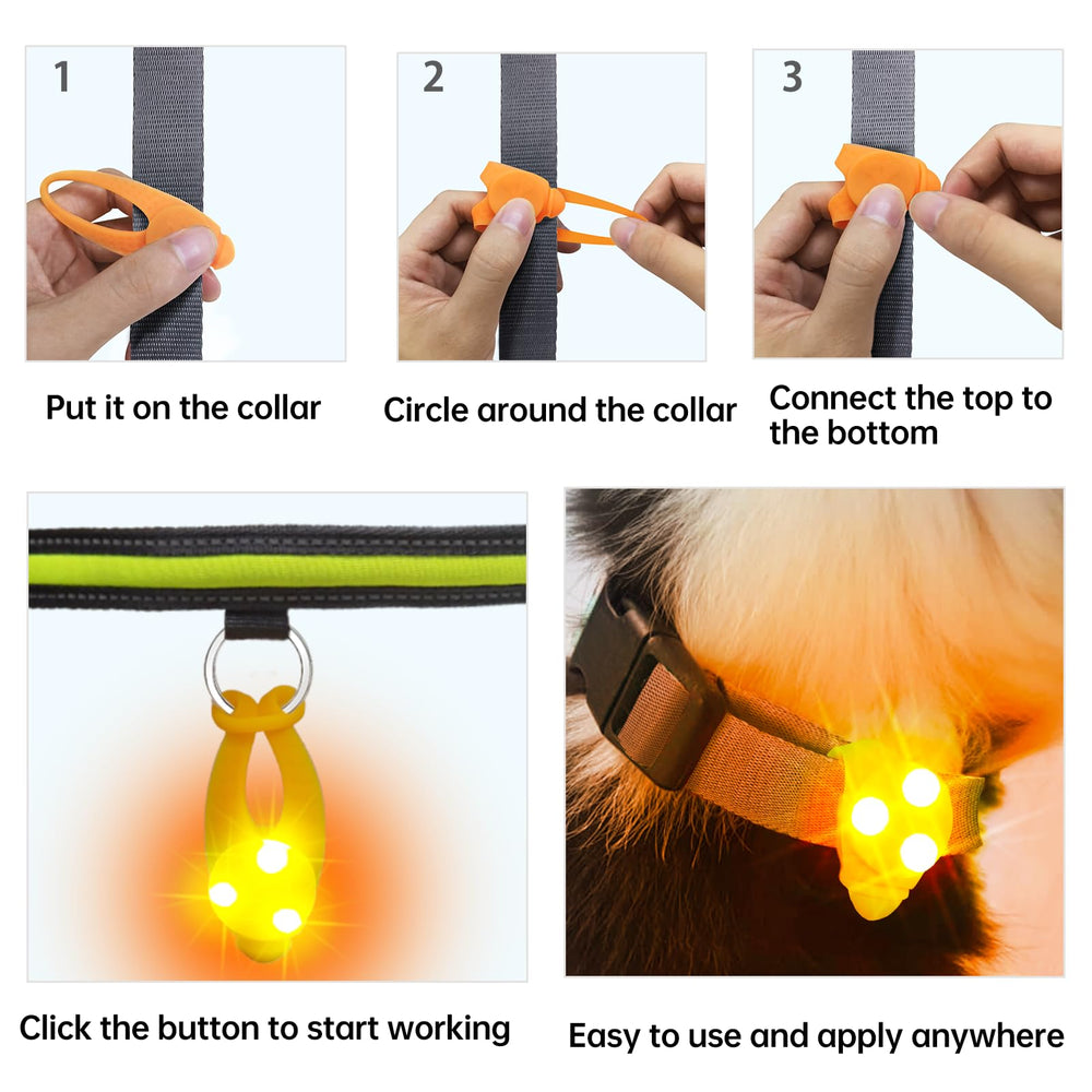 LaRoo système de visibilité nocturne pour chien, pratique et sûr.