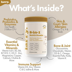 Larry oméga et probiotiques, digestion et peau saines