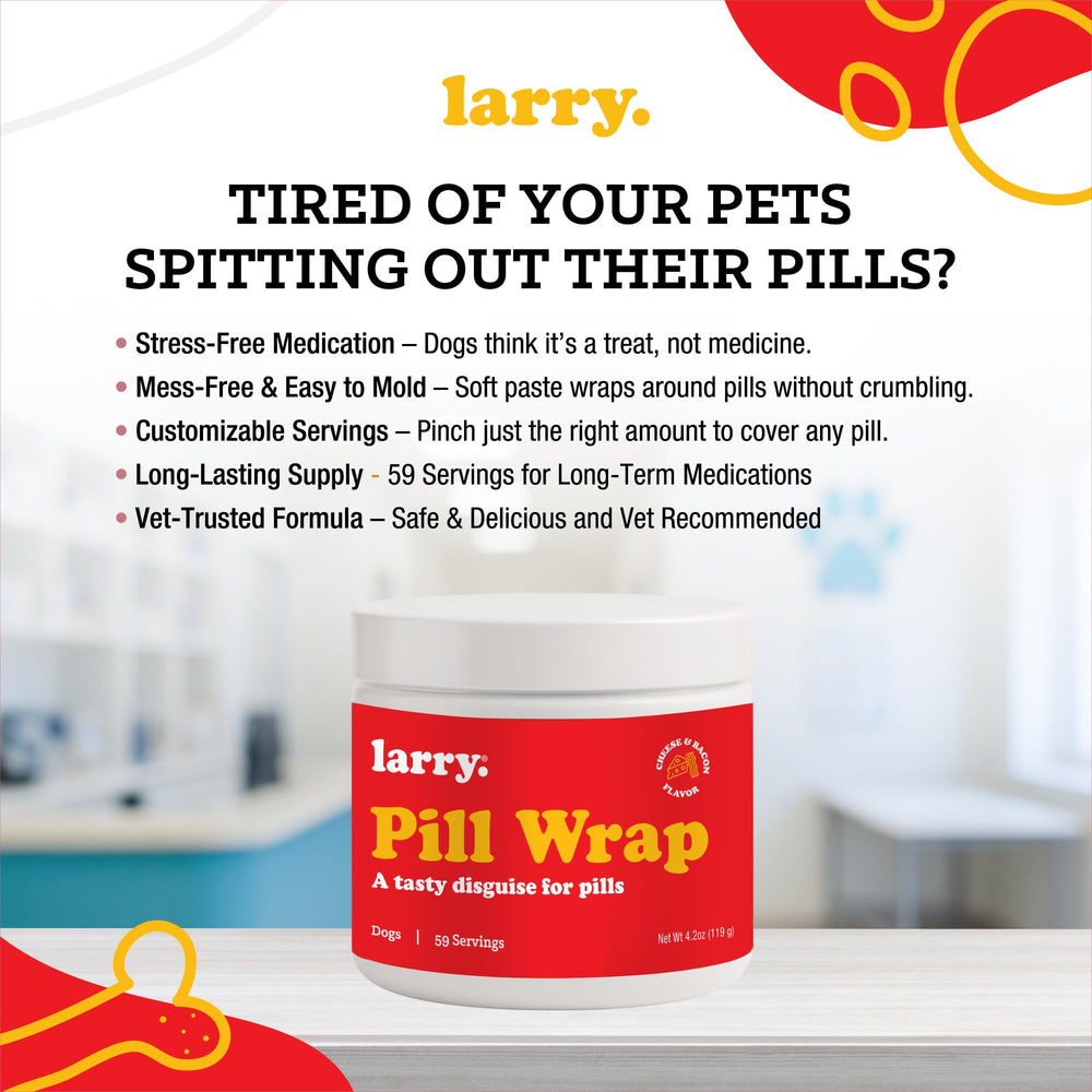 Larry usage quotidien pour médicaments: convient à plusieurs animaux.