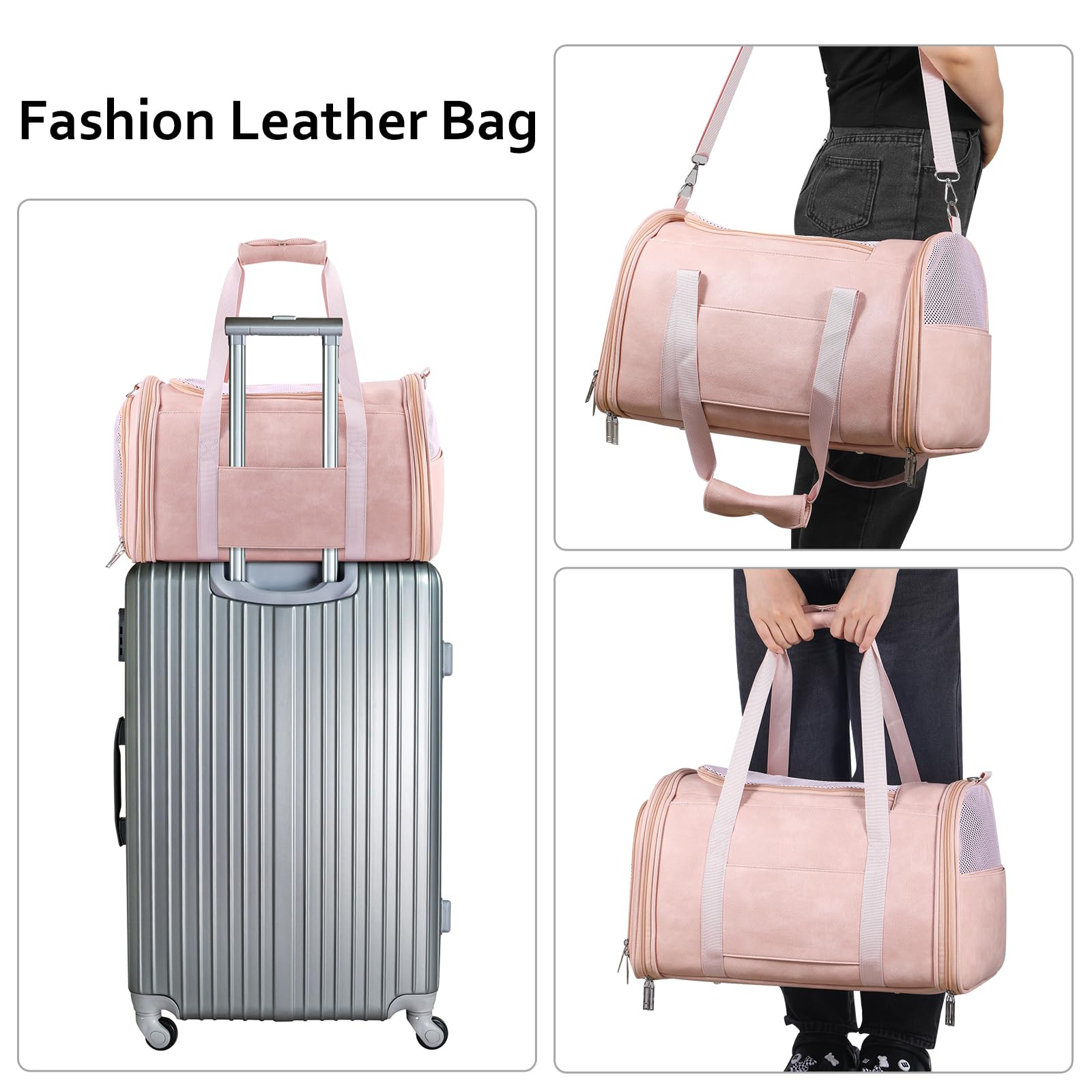 Lasaviin porte-pet rose utile au quotidien, accessoire pratique.