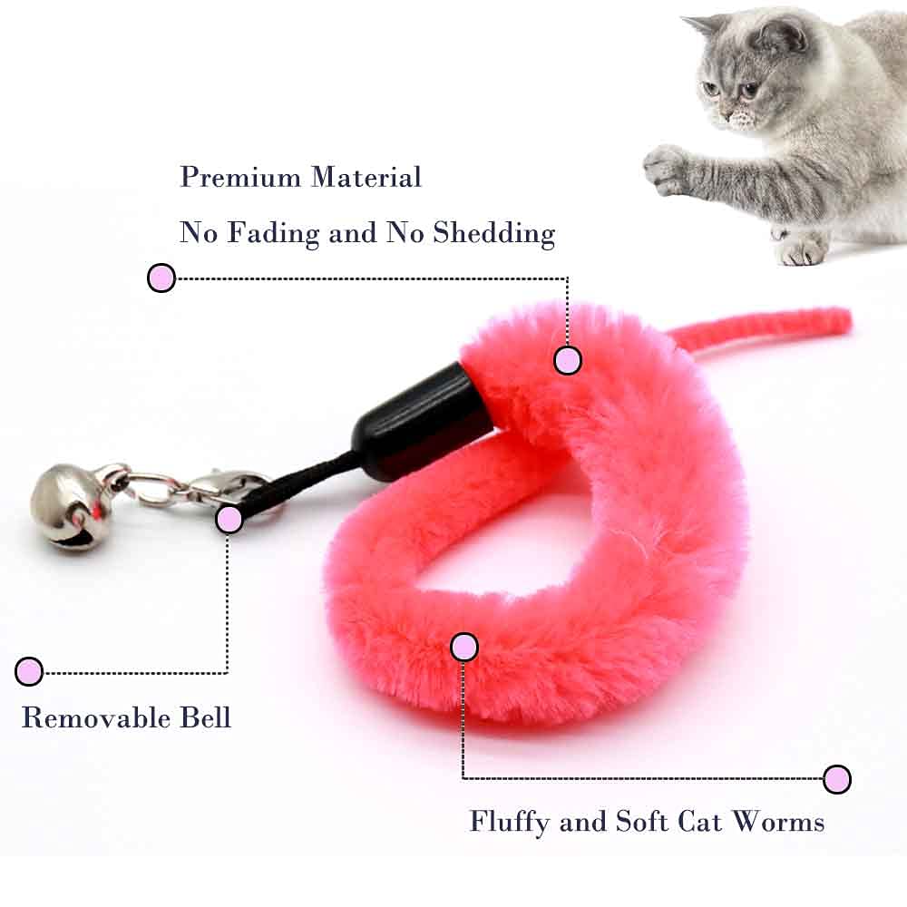Accessoires baguette interactifs LASOCUHOO pour des jeux dynamiques avec votre chat.