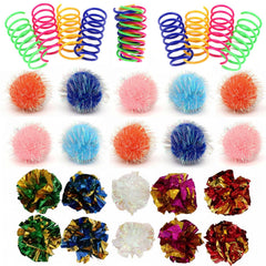 Jouet LASOCUHOO balles-crinkle-chat, stimulation tactile et amusement continue.