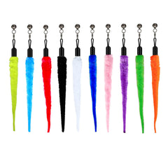 Jouets LASOCUHOO en forme de vers pour chats, 10 pièces colorées pour stimulation.