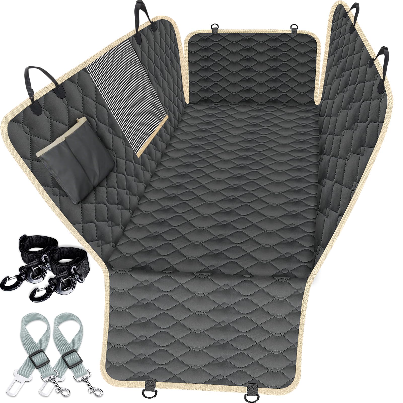 Hamac Lassie XL pour chien sur siège arrière, protection du véhicule.