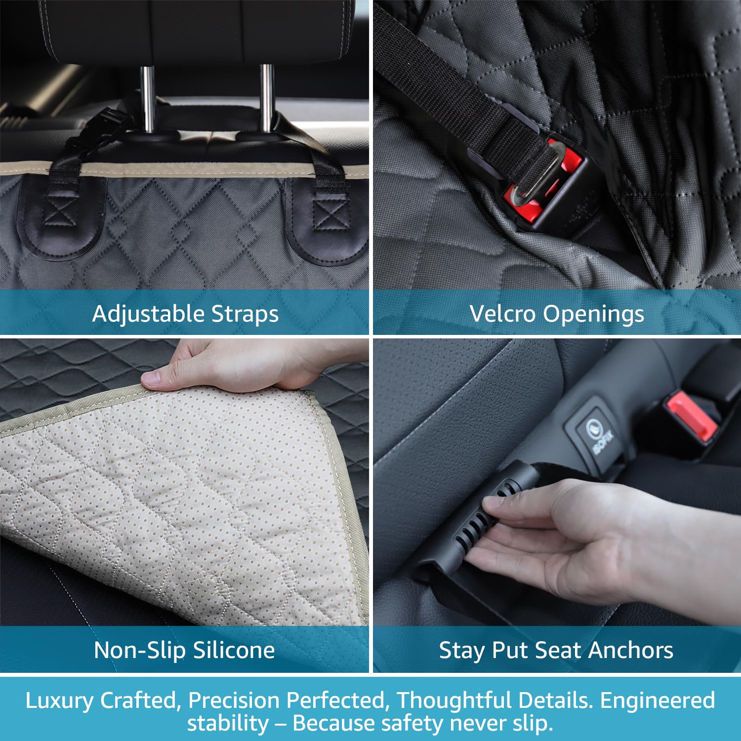 Lavage en machine Lassie XL, nettoyage facile après les voyages.