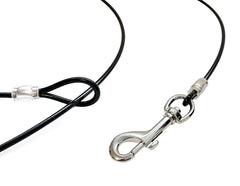 Longe LAST LEASH montrant sa longueur de 6 pieds en usage.