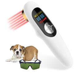 LASWHGDPET lampe rouge 12x650nm sur chien pour améliorer la circulation sanguine
