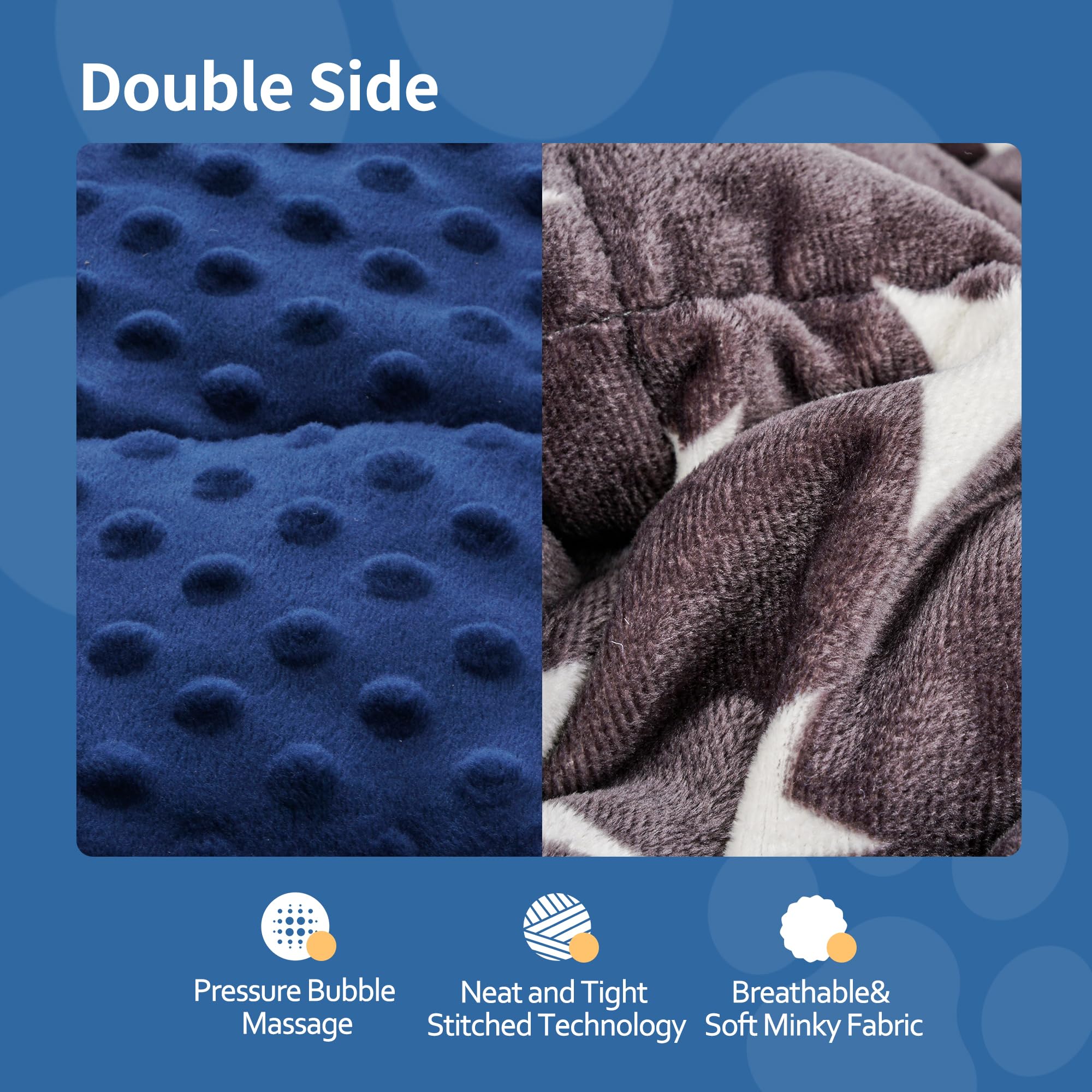 LaSyL face-minky-double-face, douceur premium pour le repos