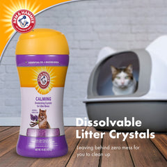 Arm et Hammer cristaux parfum lavande-vanille pour litière chat odeurs réduites