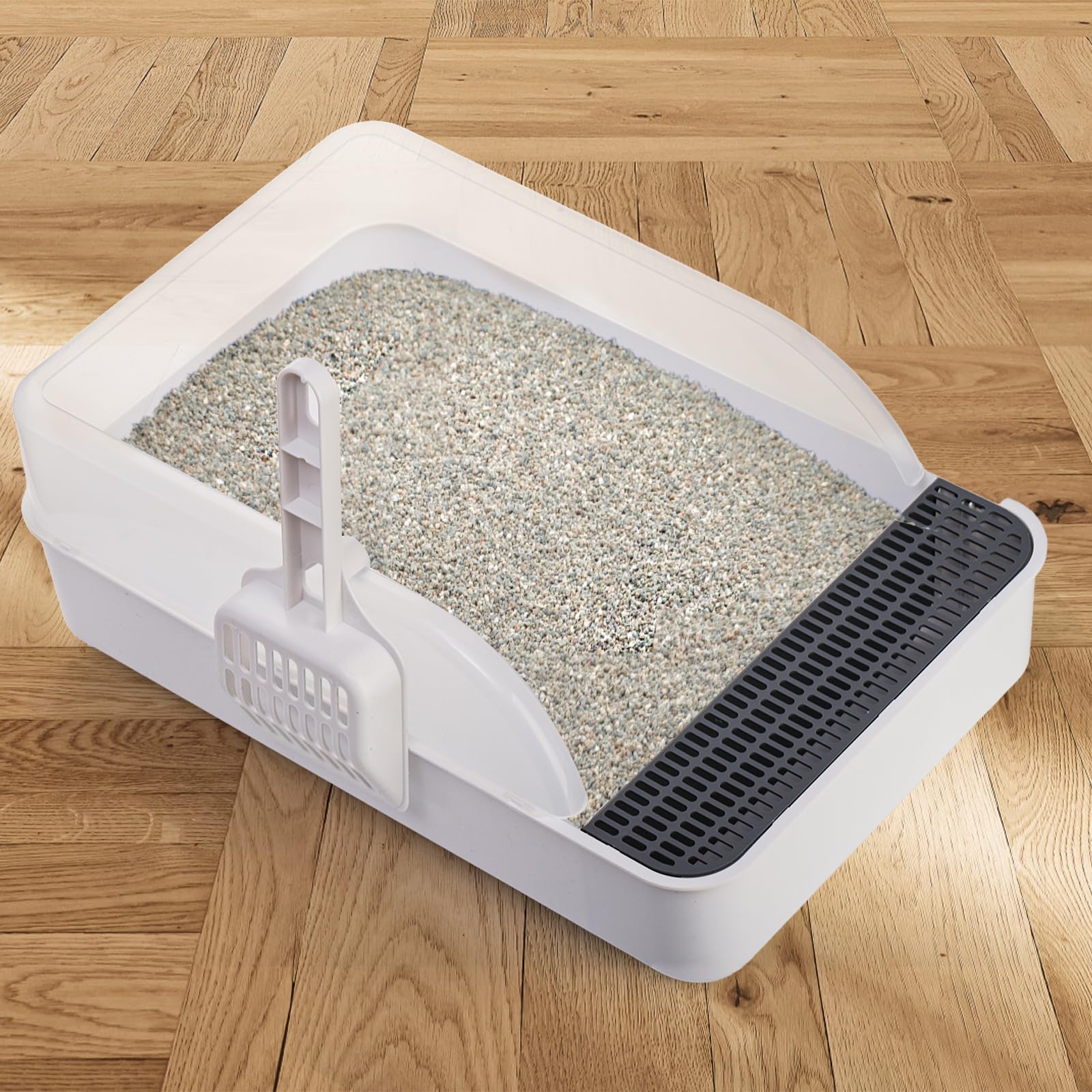 Lawei bac-litiere petits animaux, chat et lapin compatibles.