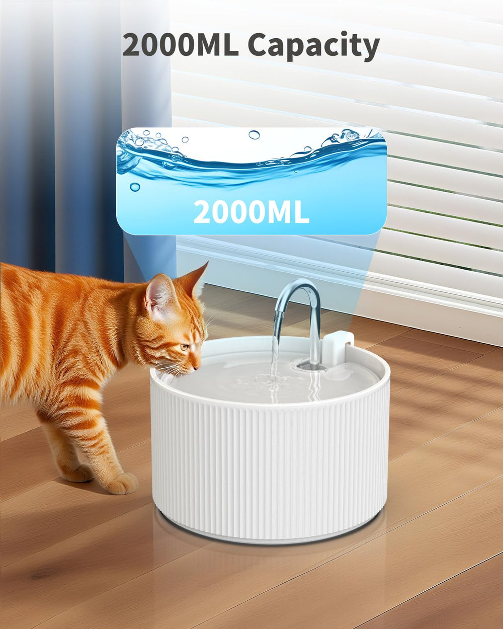  Pompe silencieuse Lawfery, moins de 30dB, parfait pour un intérieur calme.