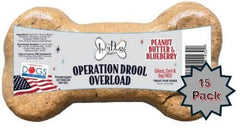 The Lazy Dog Cookie Co. os-mega-beurre-cacahuete-bleuet — friandise savoureuse et durable pour chiens.