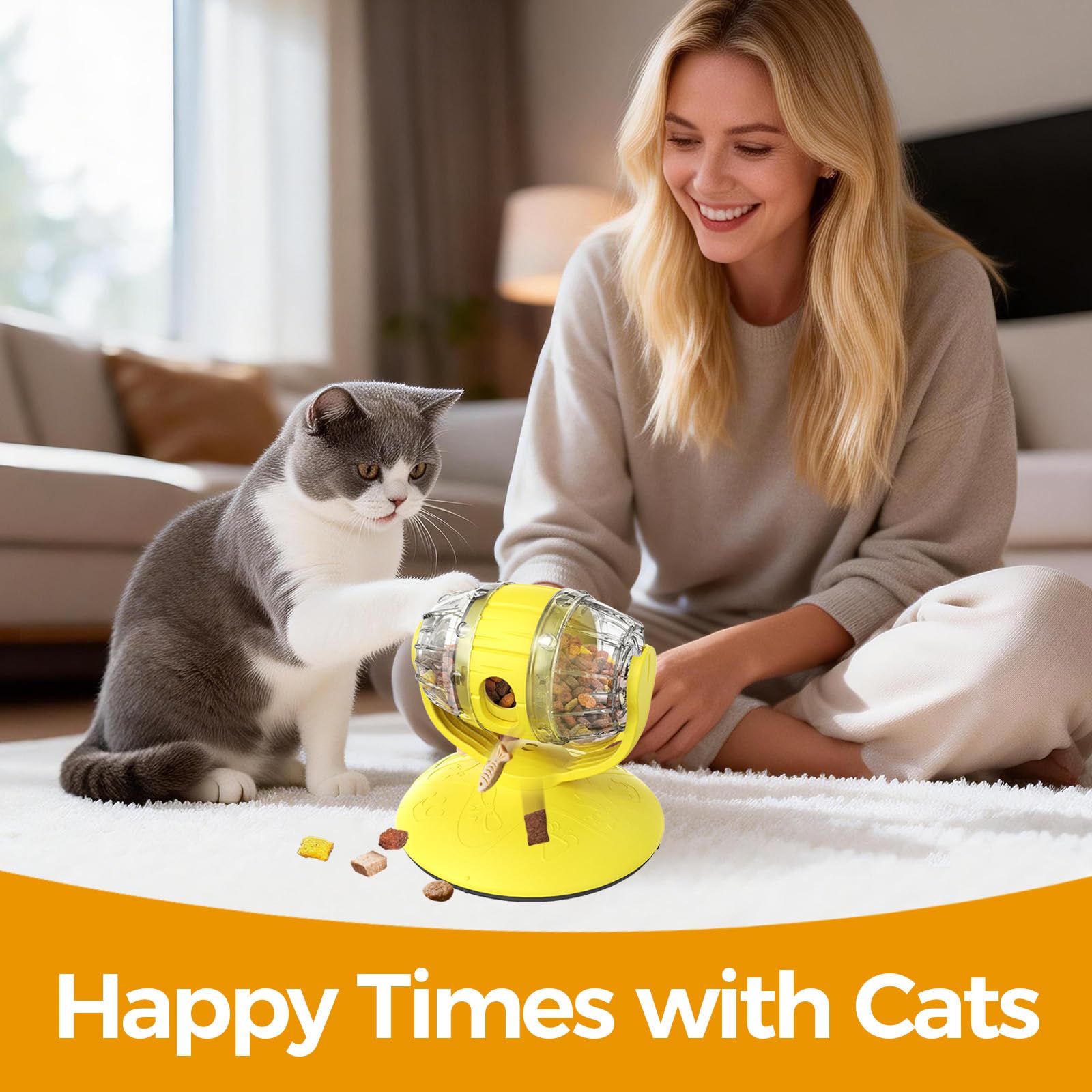 Jeu interactif LazySeal pour chat et chien moyen offrant enrichment