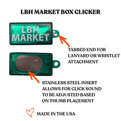LBH MARKET tige-cible-jaune pour meilleure visibilité pendant les séances