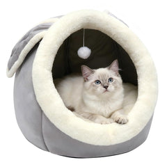 Grotte chat lapin Lcybem: cachette douillette pour se reposer en sécurité.