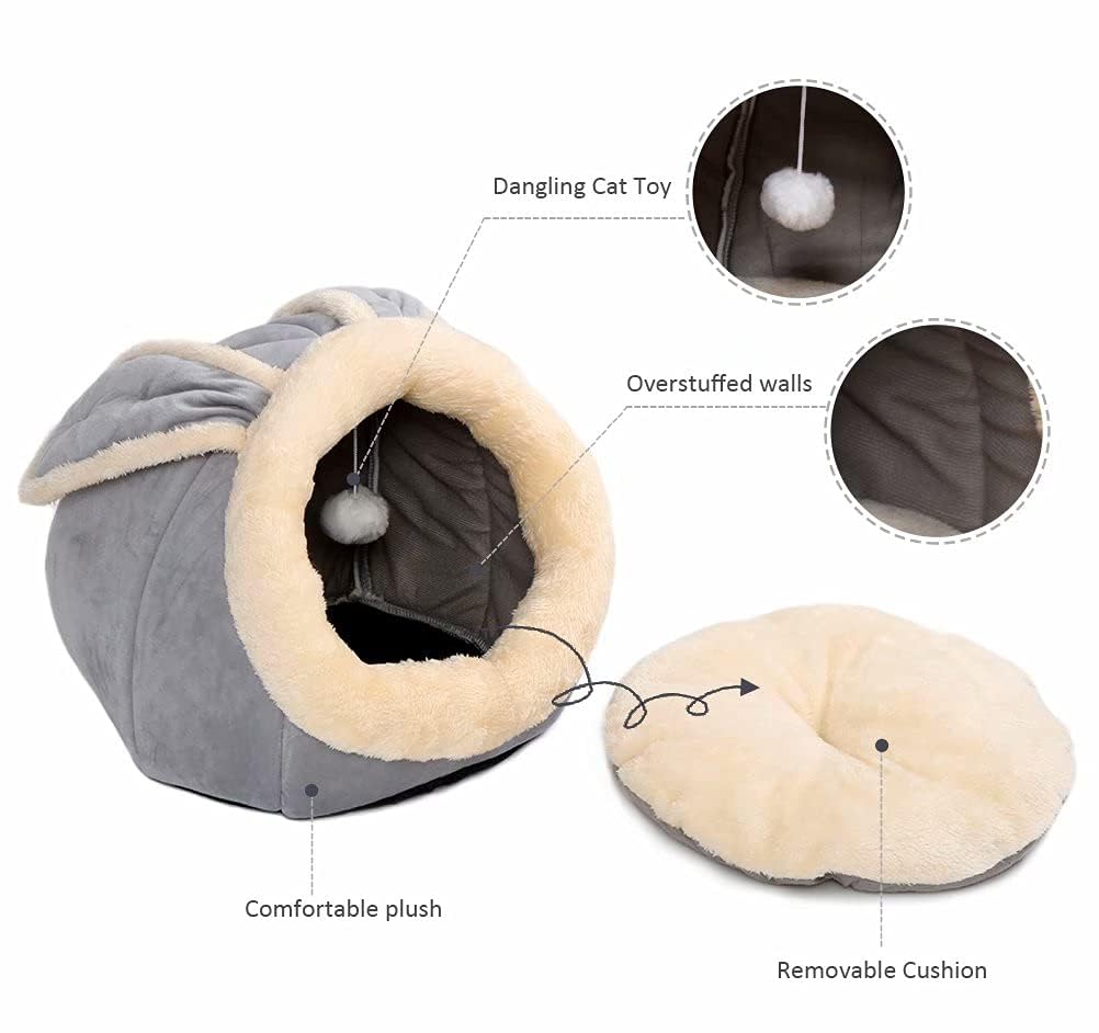 Lcybem idéal pour petits chiens et chats d'appartement: espace cosy.
