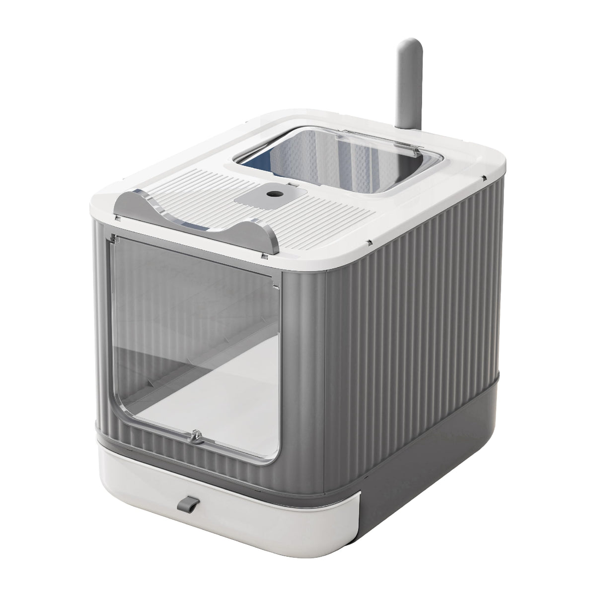 LCZLBRRD Boîte litière fermée - design moderne pour éviter les éclaboussures.