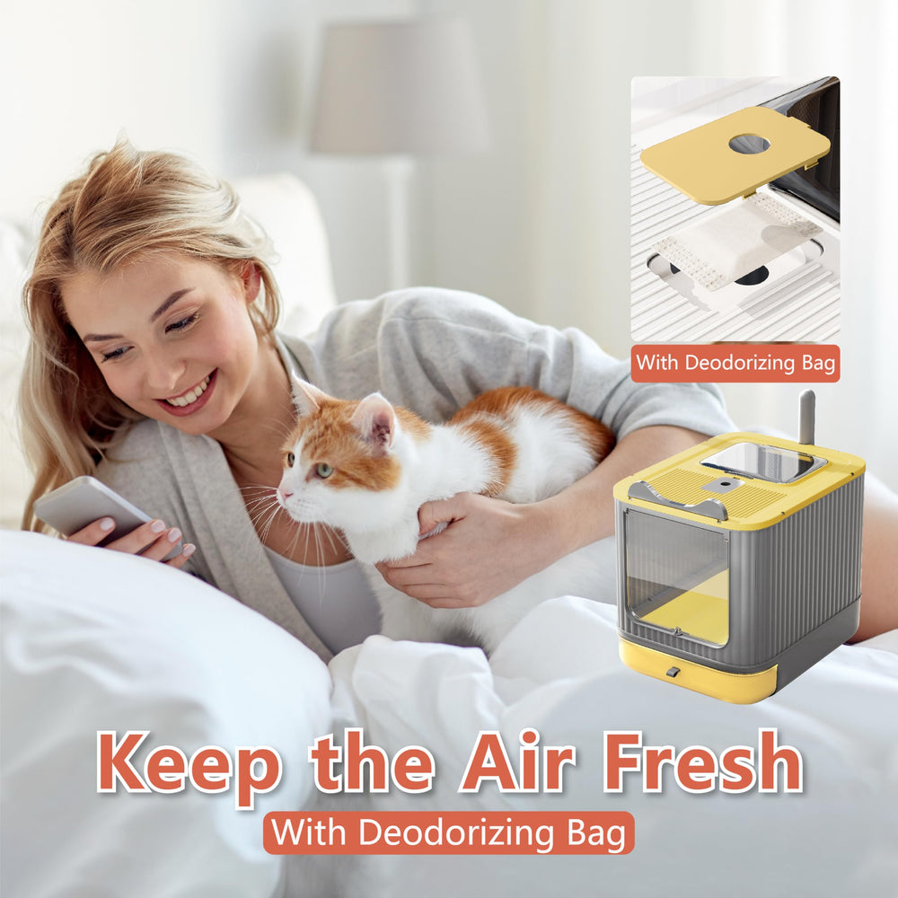 LCZLBRRD Espace intérieur spacieux - confort pour chats de toutes tailles.