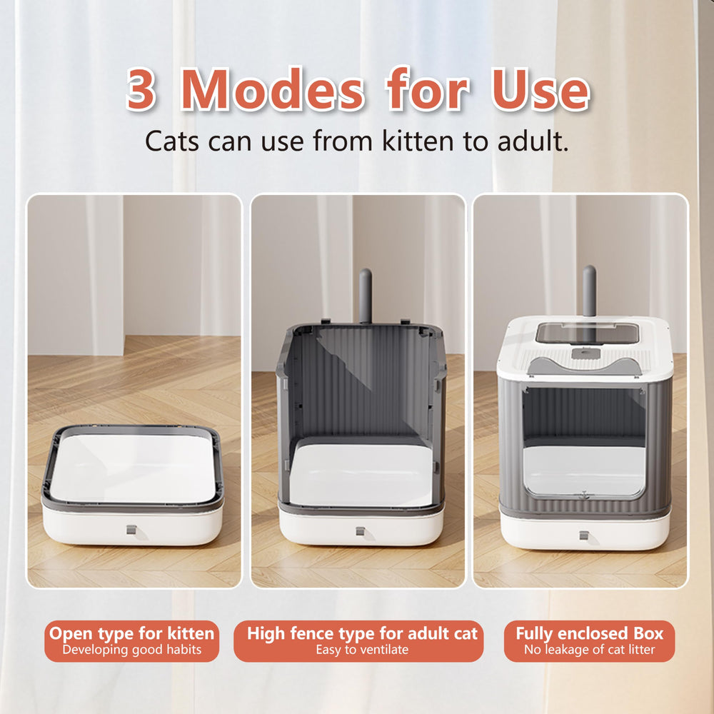 LCZLBRRD Trois modes d’utilisation - adapté du chaton à l’adulte.